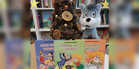 Kot Cukierek zaprasza do Biblioteki!