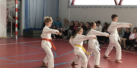 Powiększ grafikę: 16.09.2019 Pokaz karate