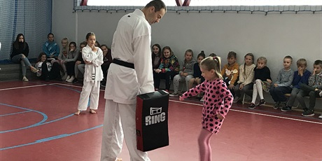 Powiększ grafikę: 16.09.2019 Pokaz karate