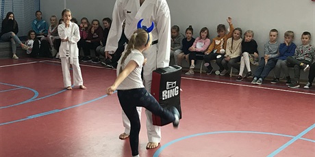 Powiększ grafikę: 16.09.2019 Pokaz karate